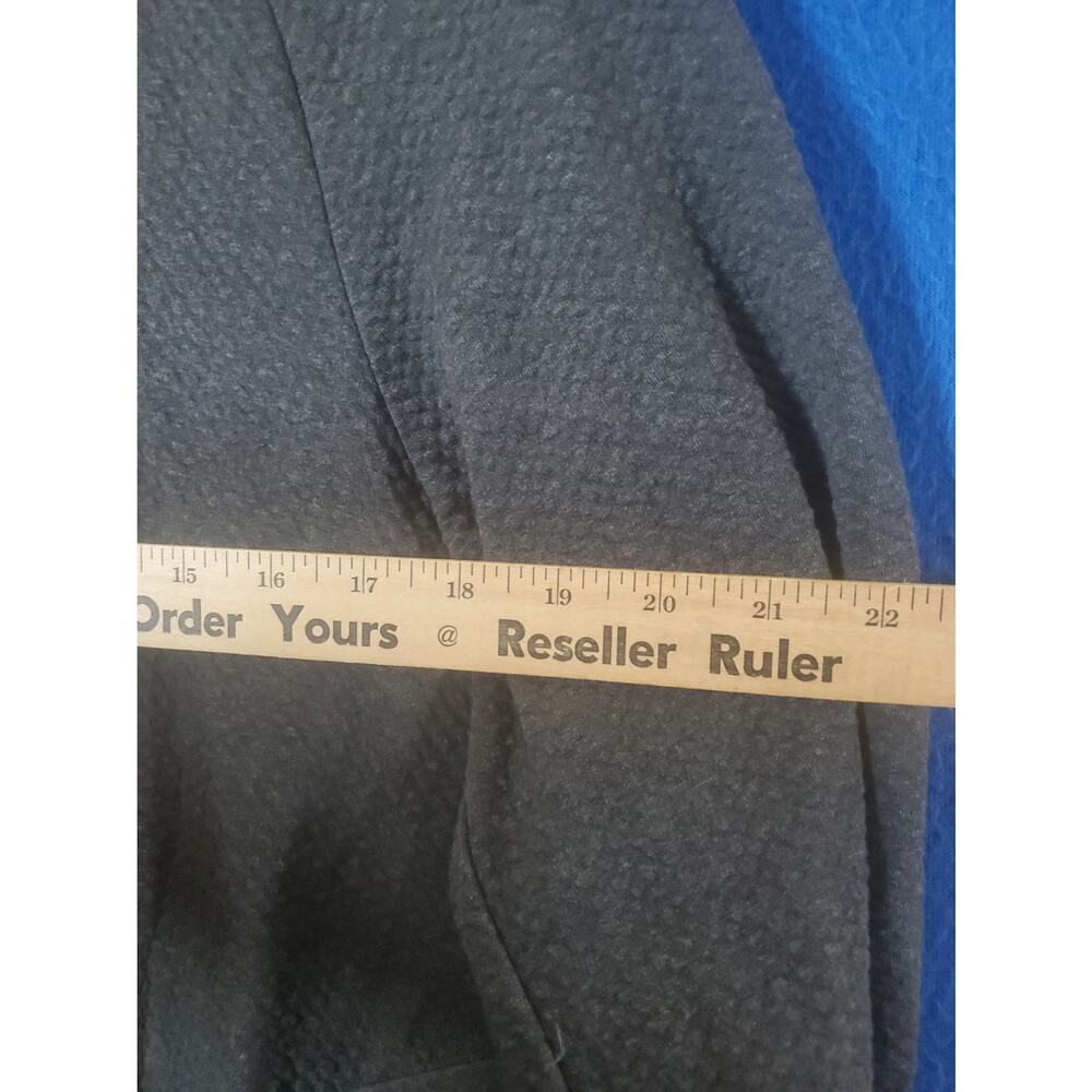 Lululemon Men L Full Zip Sweater Jacket Mock Neck Knit Gray Pockets Activewear - Picture 13 of 16